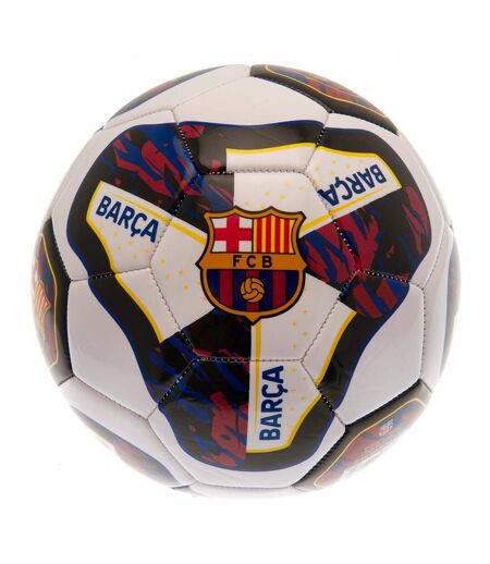 FC Barcelona - Ballon de foot (Noir / Bordeaux / Blanc) (Taille 5) - UTTA10685