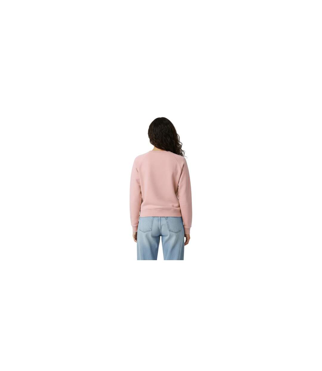 Womens/ladies Hunston Graphic Crew Neck Sweatshirt Soft Pink Jack Wills-1