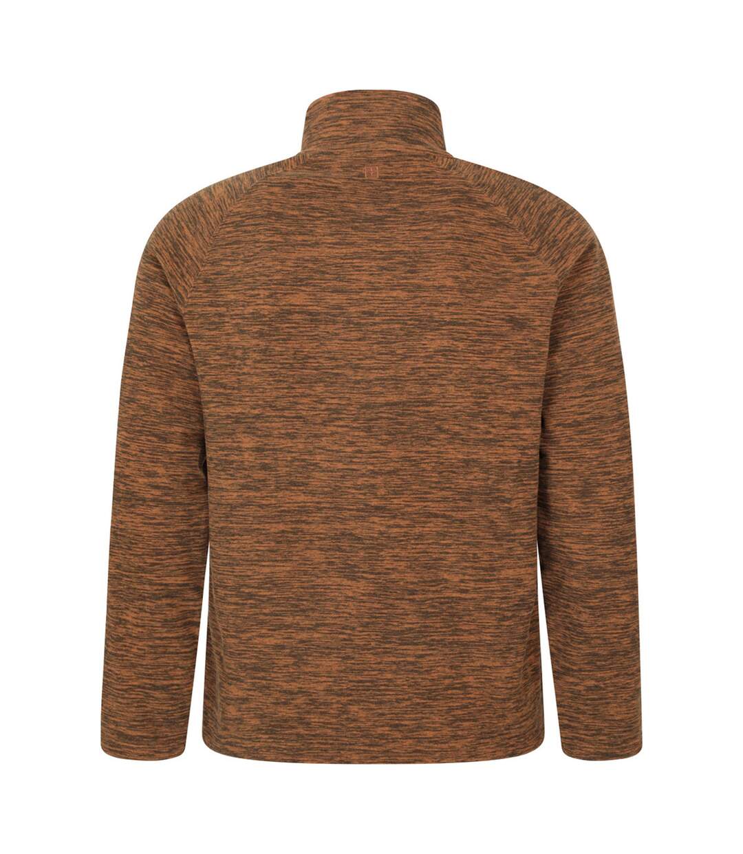 Mens Snowdon Ii Fleece Top Burnt Orange Mountain Warehouse-2