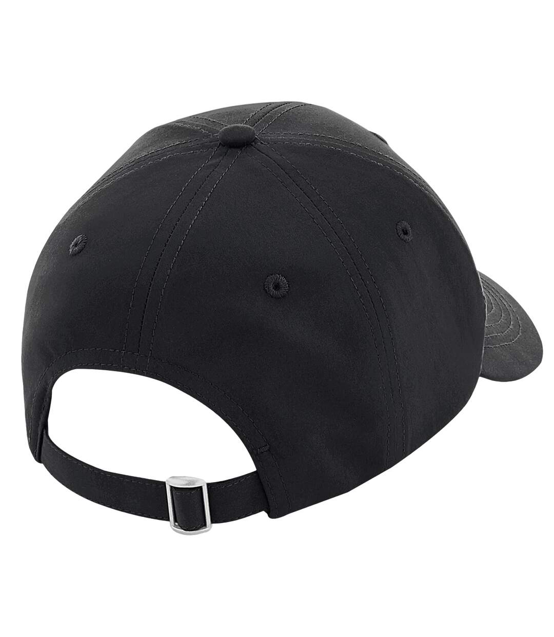 Unisex adult pro-style recycled cap black Beechfield-2