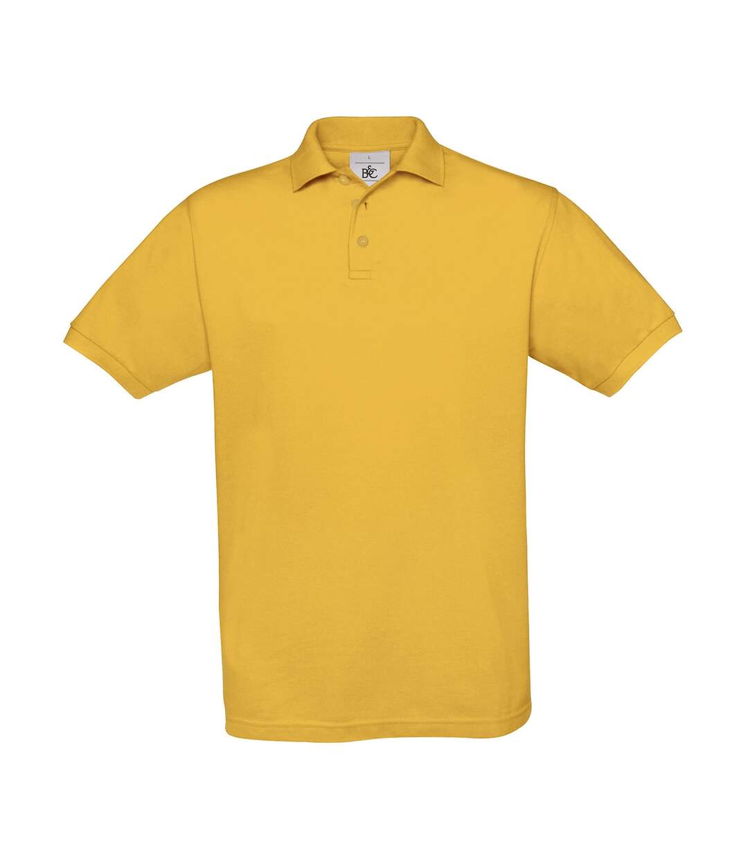 Polo manches courtes - homme - PU409 - jaune gold-2