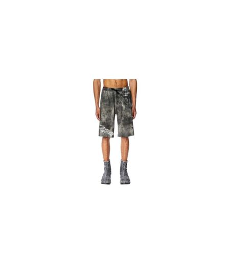 Short Homme Noir Gris Diesel