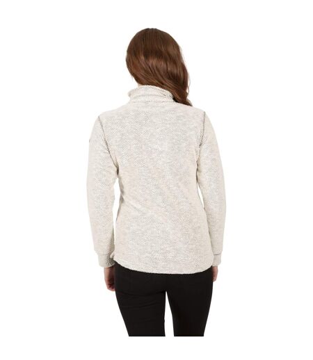 Haut Polaire Ronette Femme Blanc Cassé Trespass