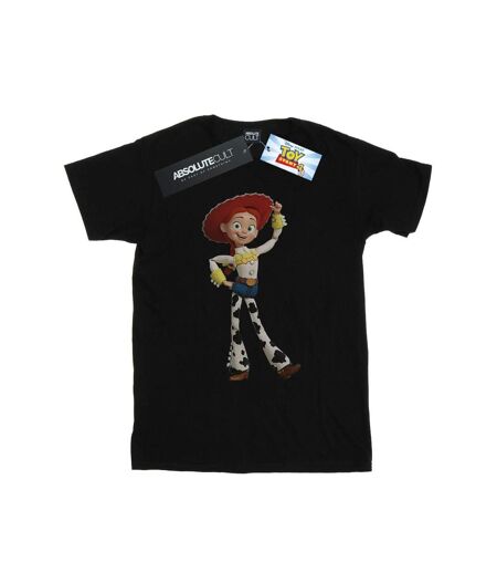 Disney Womens/Ladies Toy Story Jessie Pose Cotton Boyfriend T-Shirt (Noir) - UTBI46939