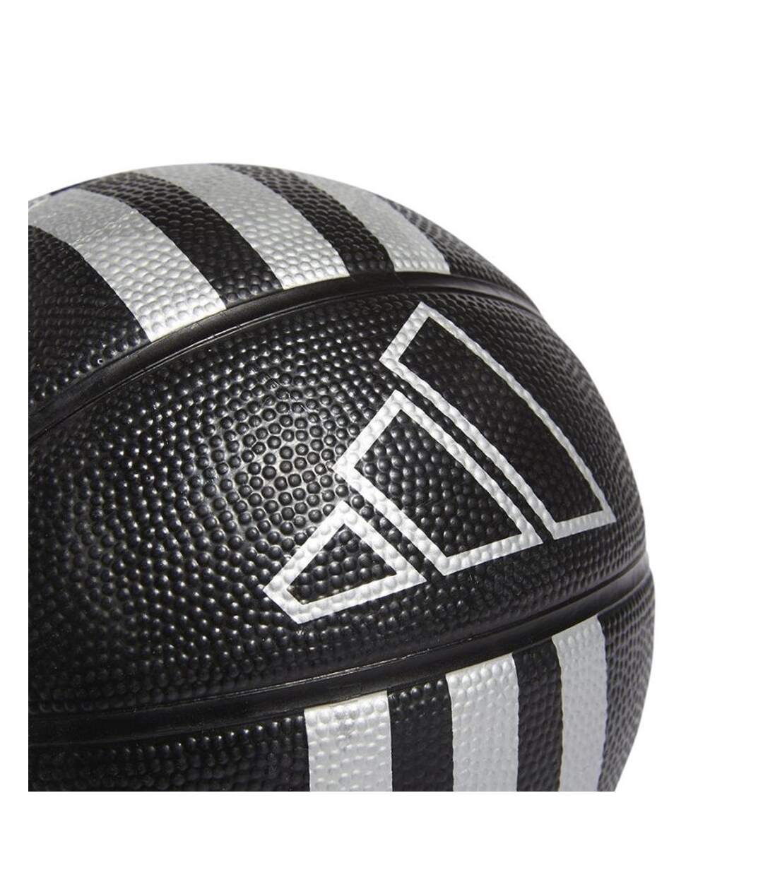 Mini Ballon De Basket Motif/style 3 Rayures Taille 3 Noir Adidas-4