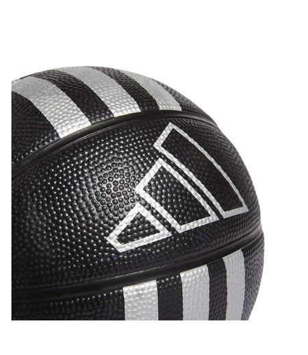 Mini Ballon De Basket Motif/style 3 Rayures Taille 3 Noir Adidas