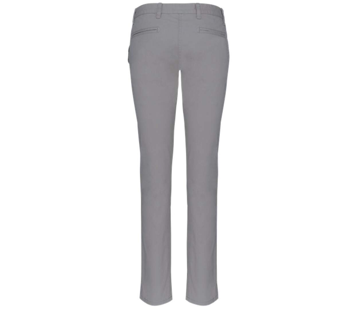Pantalon chino - Femme - PAT741 - gris clair fine-2