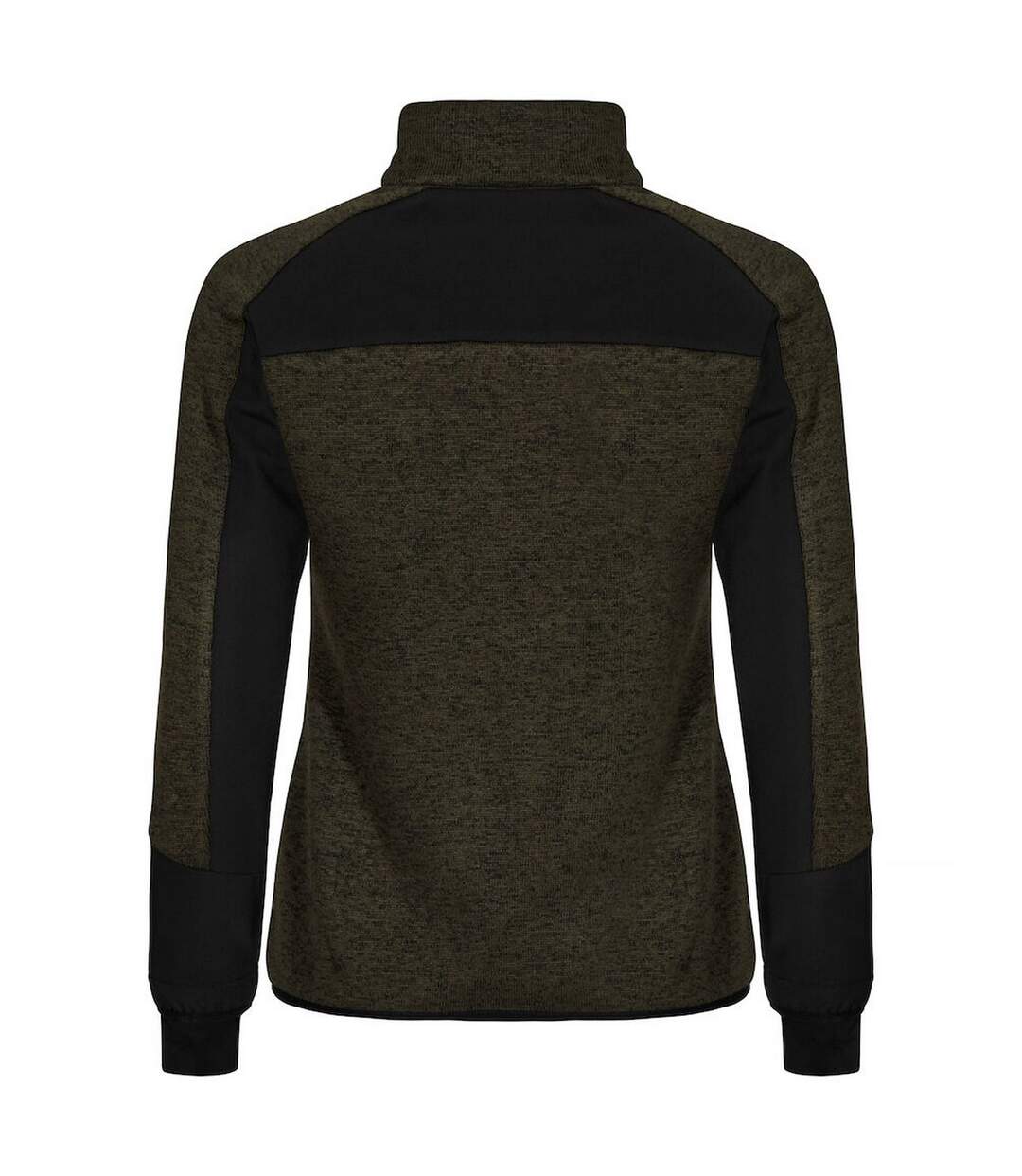 Womens/ladies Haines Fleece Jacket Fog Green Clique-2