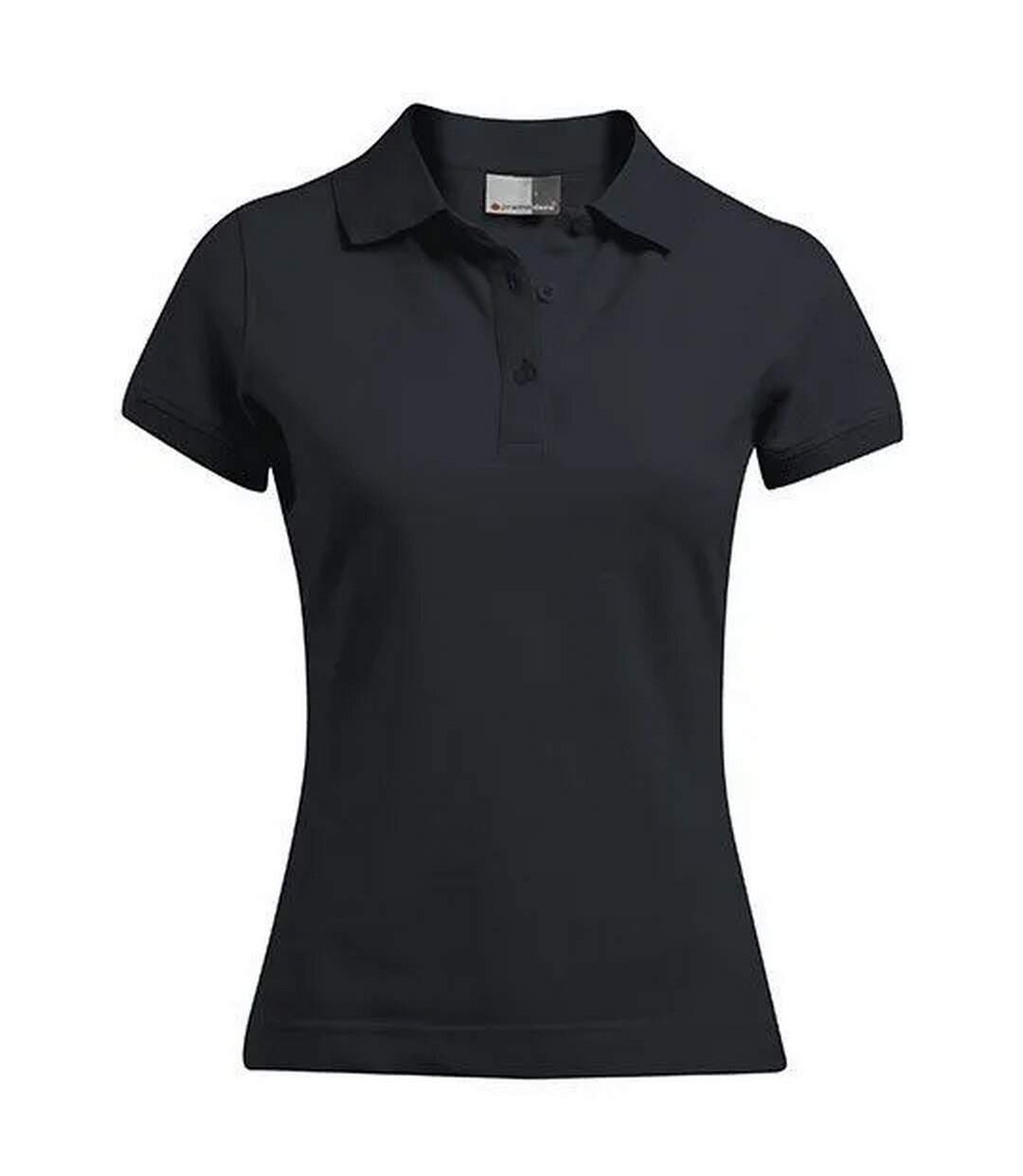 Polo 92/2 Femme Charbon Uni Promodoro-2
