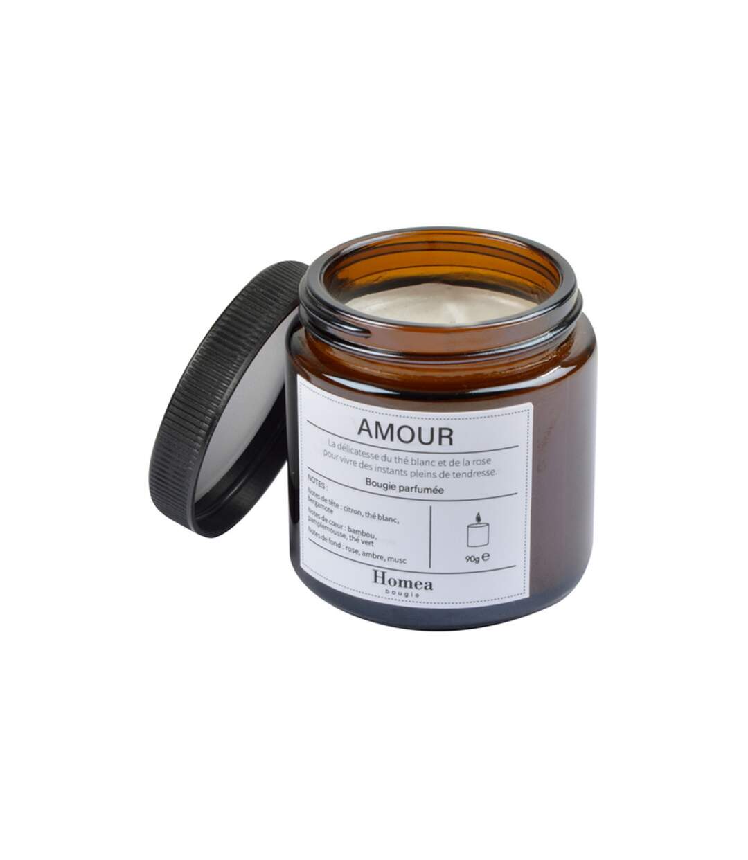 Bougie Verrine Parfumée Apothicaire 90g Amour-1