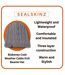 Mens Waterproof Cold Weather Cable Knit Beanie Hat-3