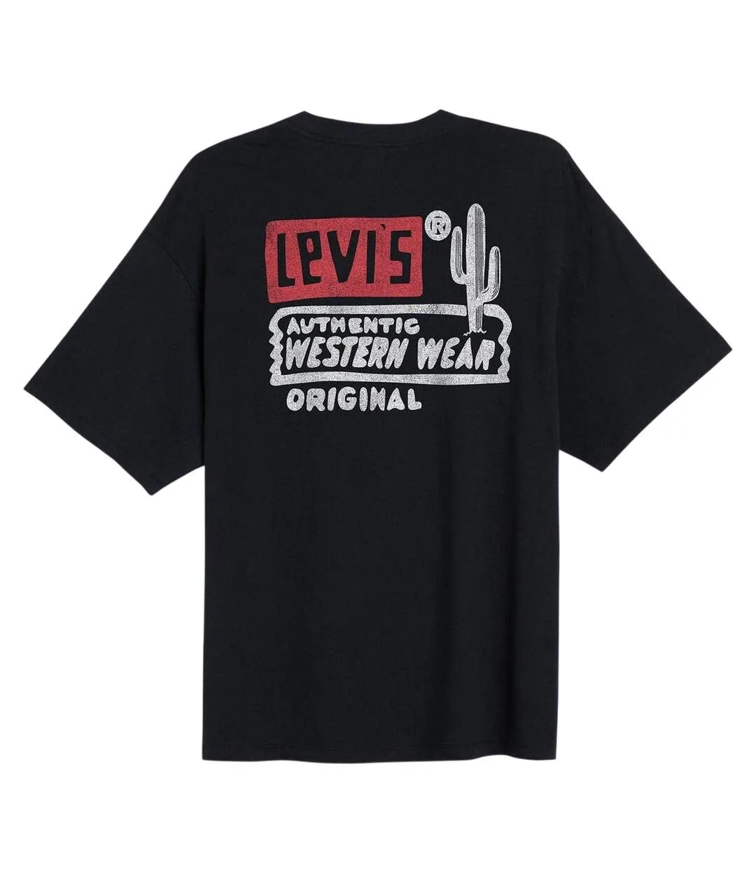 T-shirt Motif/style Imprimé Au Dos Femme Bleu Levis-3
