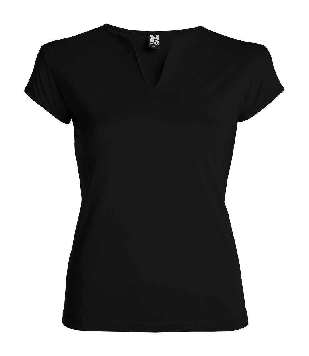 Womens/ladies Belice T-shirt Black Roly-1