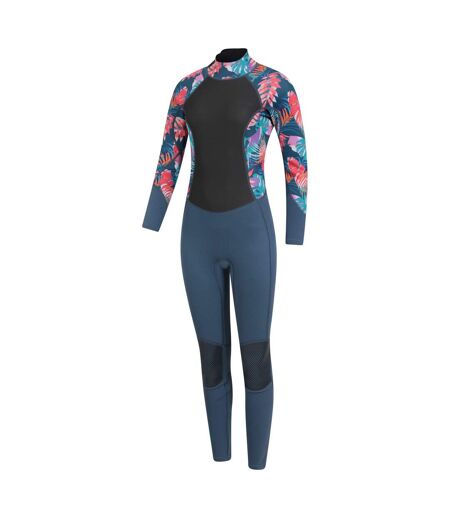 Mountain Warehouse Womens/Ladies Tropical Leaves Full Wetsuit (Navy) - UTMW3032