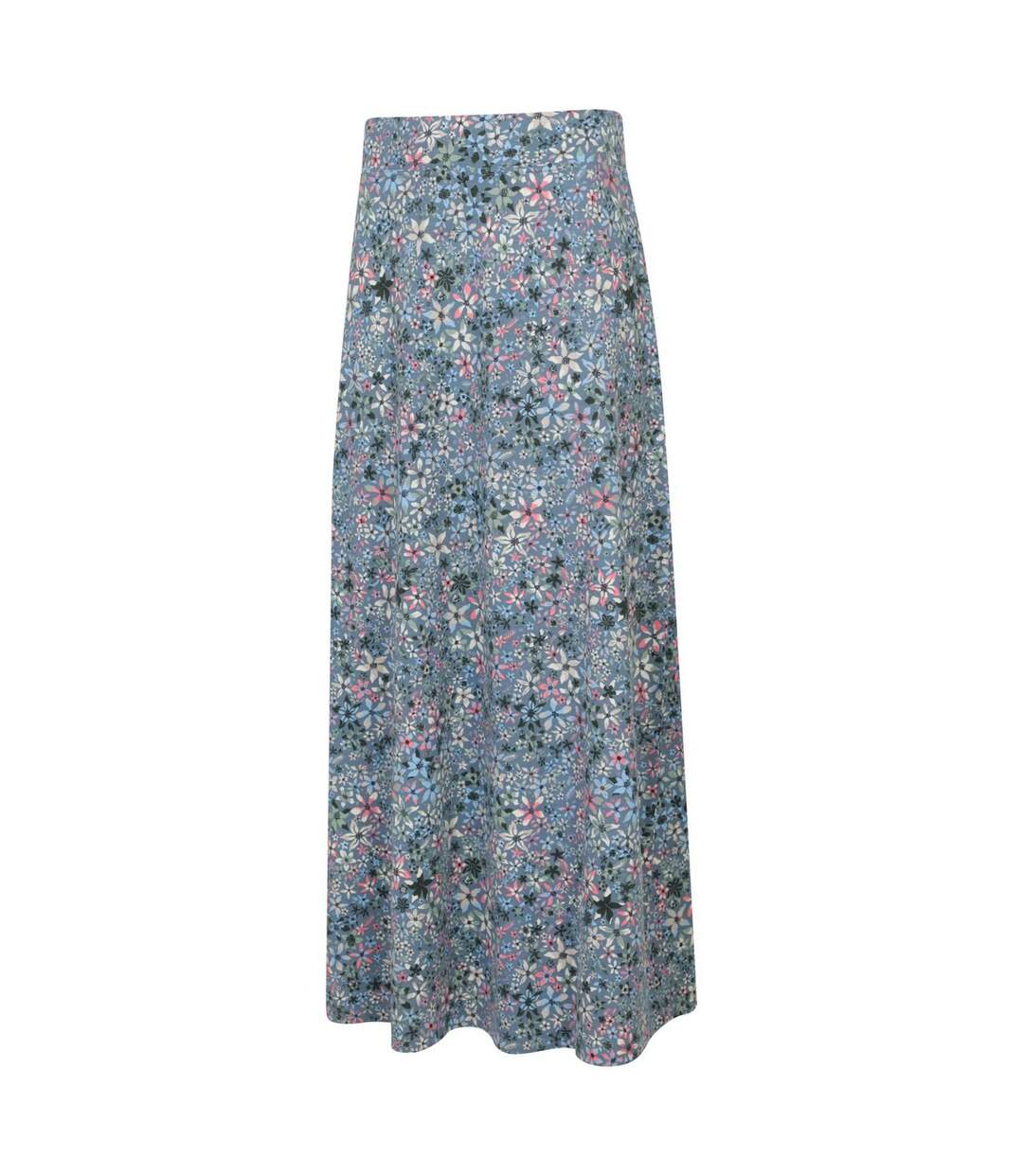 Womens/ladies Jersey Maxi Skirt Grey Mountain Warehouse-3