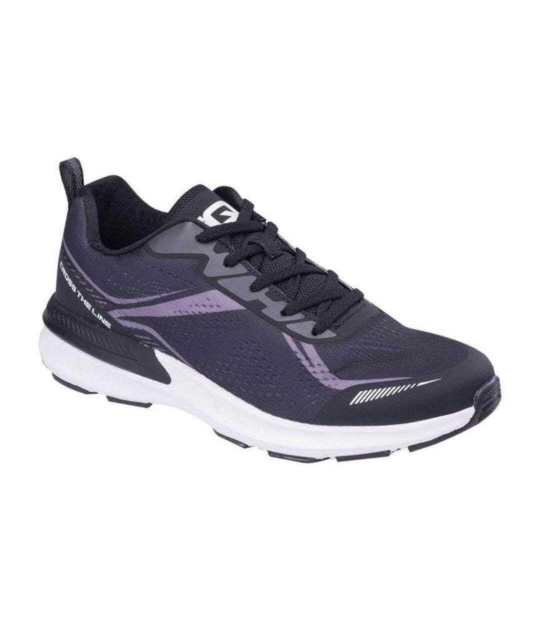 Baskets Cross The Line Multino Homme Noir Gris IQ-1