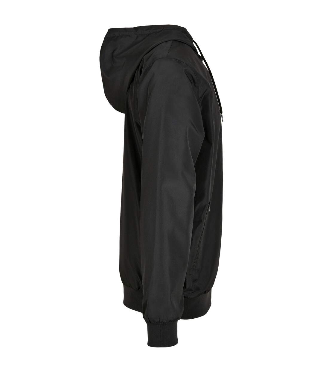 Veste Coupe-vent Homme Noir Build Your Brand-3