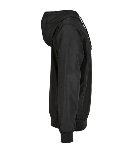 Veste Coupe-vent Homme Noir Build Your Brand