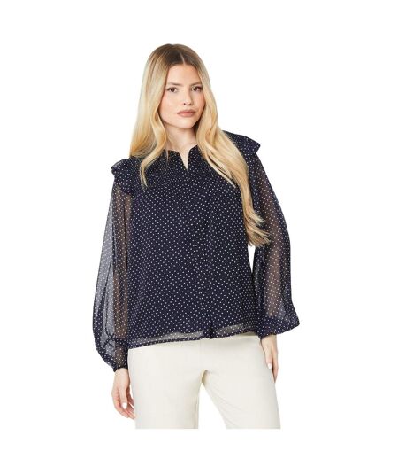 Blouse femme bleu marine Dorothy Perkins