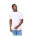 Mens Allmoore T-shirt White Crosshatch-2