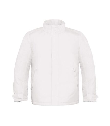 Doudoune matelassée real+ homme blanc B&C