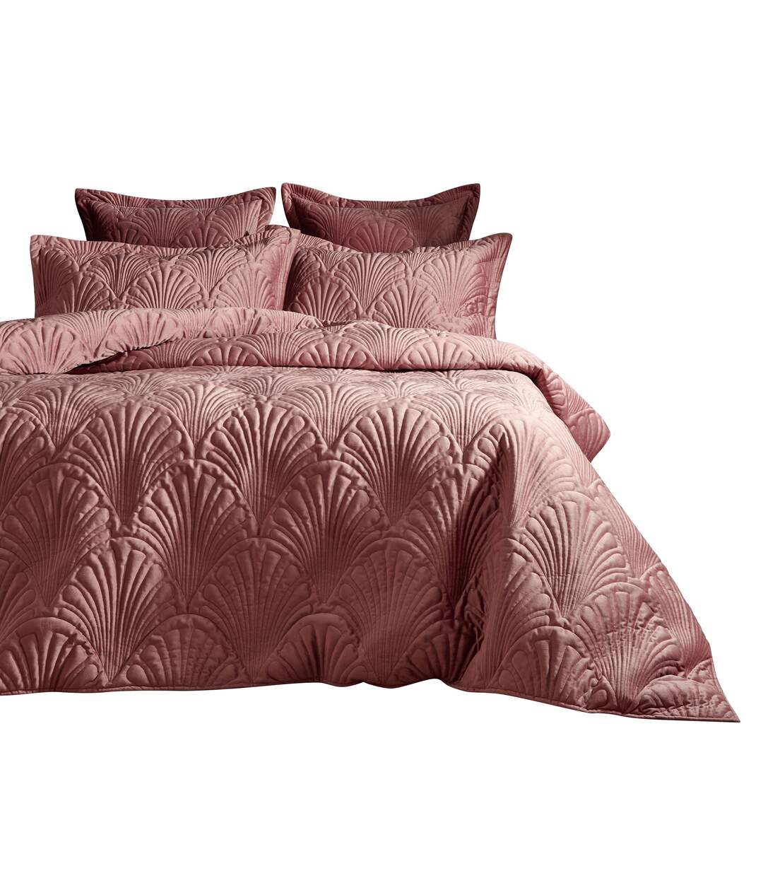 Palmeria duvet cover set blush pink Paoletti-1