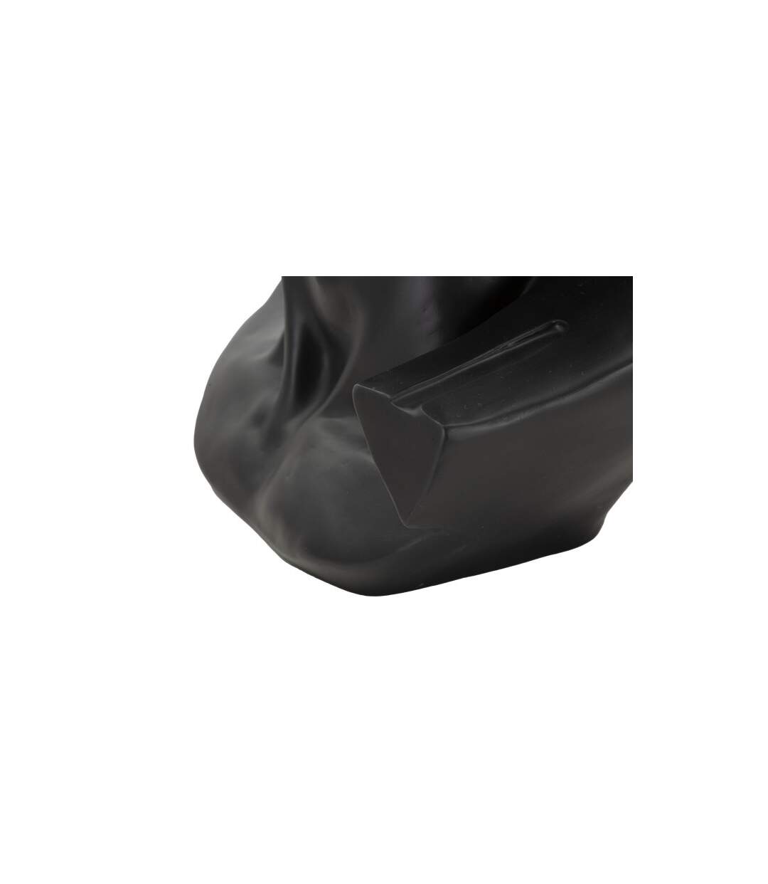 Statue Tête Homme Irvin 60cm Noir-5