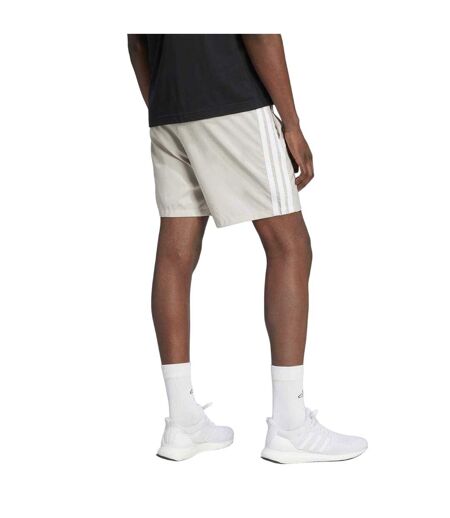 Short Motif/style 3 Rayures Homme Blanc Cassé Adidas