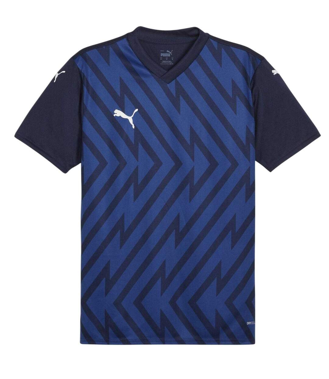 Mens Teamglory Jersey T-shirt Navy White Puma-1