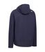 Veste Softshell Imperméable À Capuche Ajustable Motif/style Détail Contrasté Willsons Homme Anthracite Trespass-3