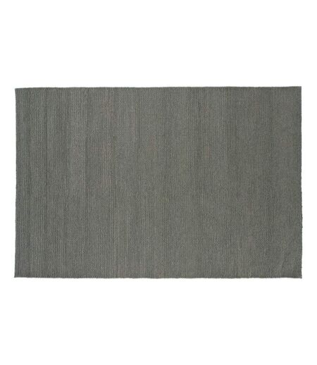Tapis Tressé en Laine Marta 250x350cm Vert