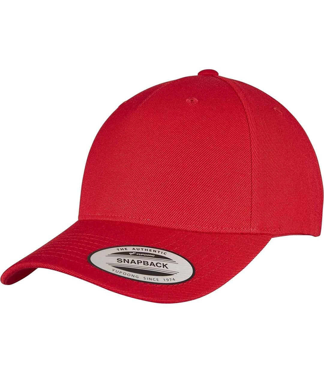 Casquette ajustable flexfit adulte rouge Yupoong-1