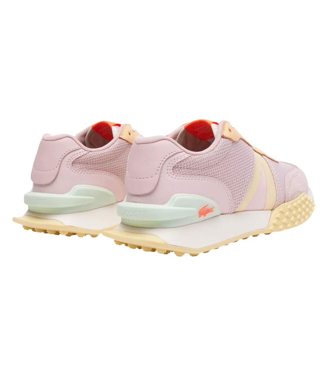Baskets l-spin deluxe femme violet / jaune Lacoste-2