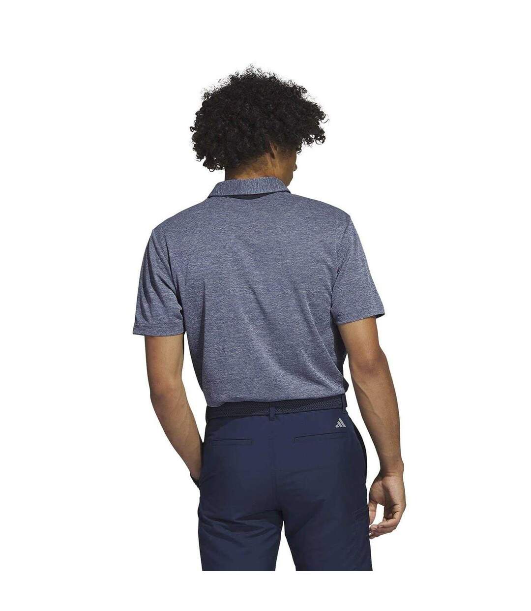 Polo Golf Homme Bleu Marine Clair Adidas-4