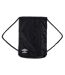 Team Training 2 Drawstring Bag 44cm X 32cm X 5cm Black White Umbro-1