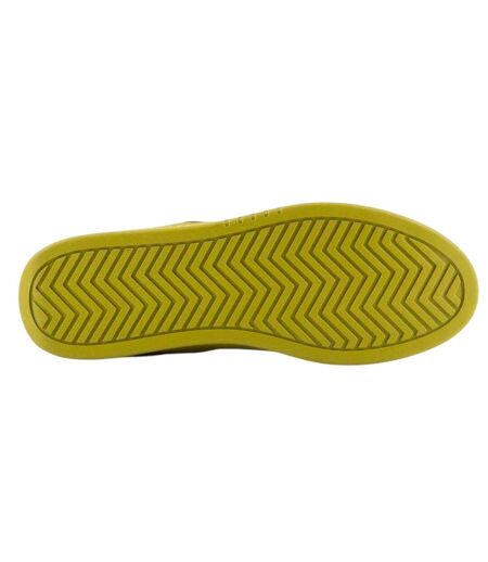 Mens Logo Trainers Yellow Armani Exchange