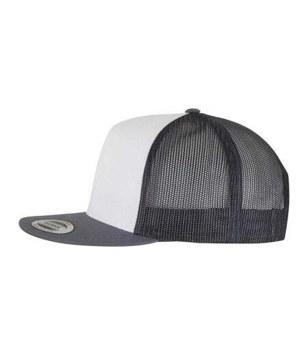 Casquette Trucker Motif/style Uni Classic Adulte Bleu Marine Blanc Bleu Marine Foncé Flexfit