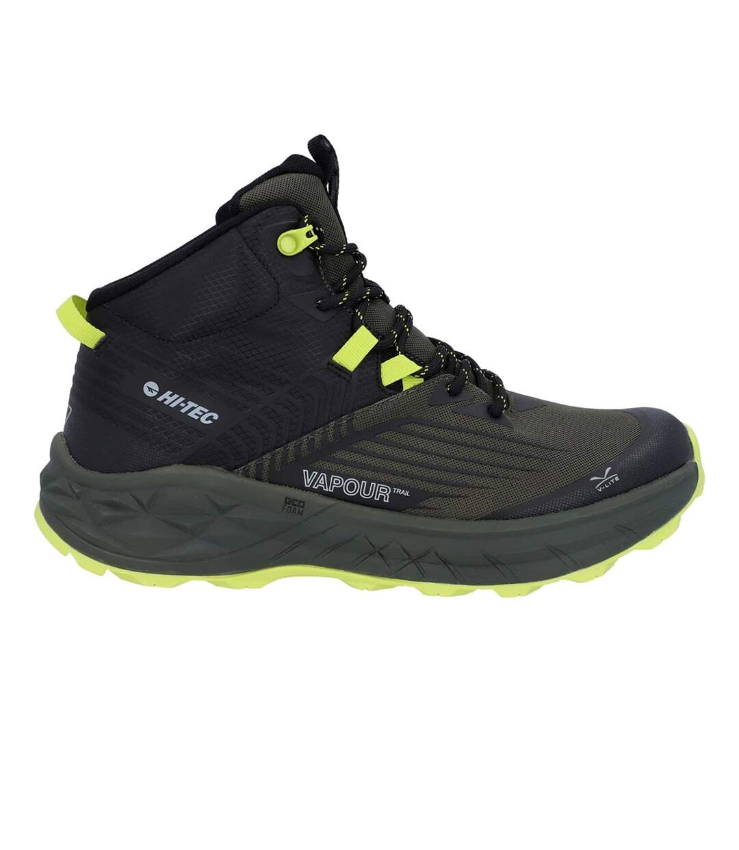 Baskets fuse trail femme noir / vert sombre Hi-Tec