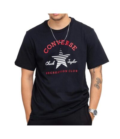 T-shirt Noir Homme Converse Graphic 10025912 - L