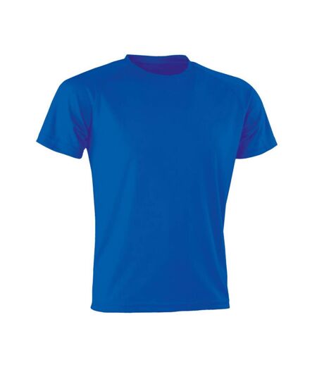 Mens impact aircool t-shirt royal blue Spiro