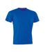 T-shirt impact aircool homme bleu roi Spiro