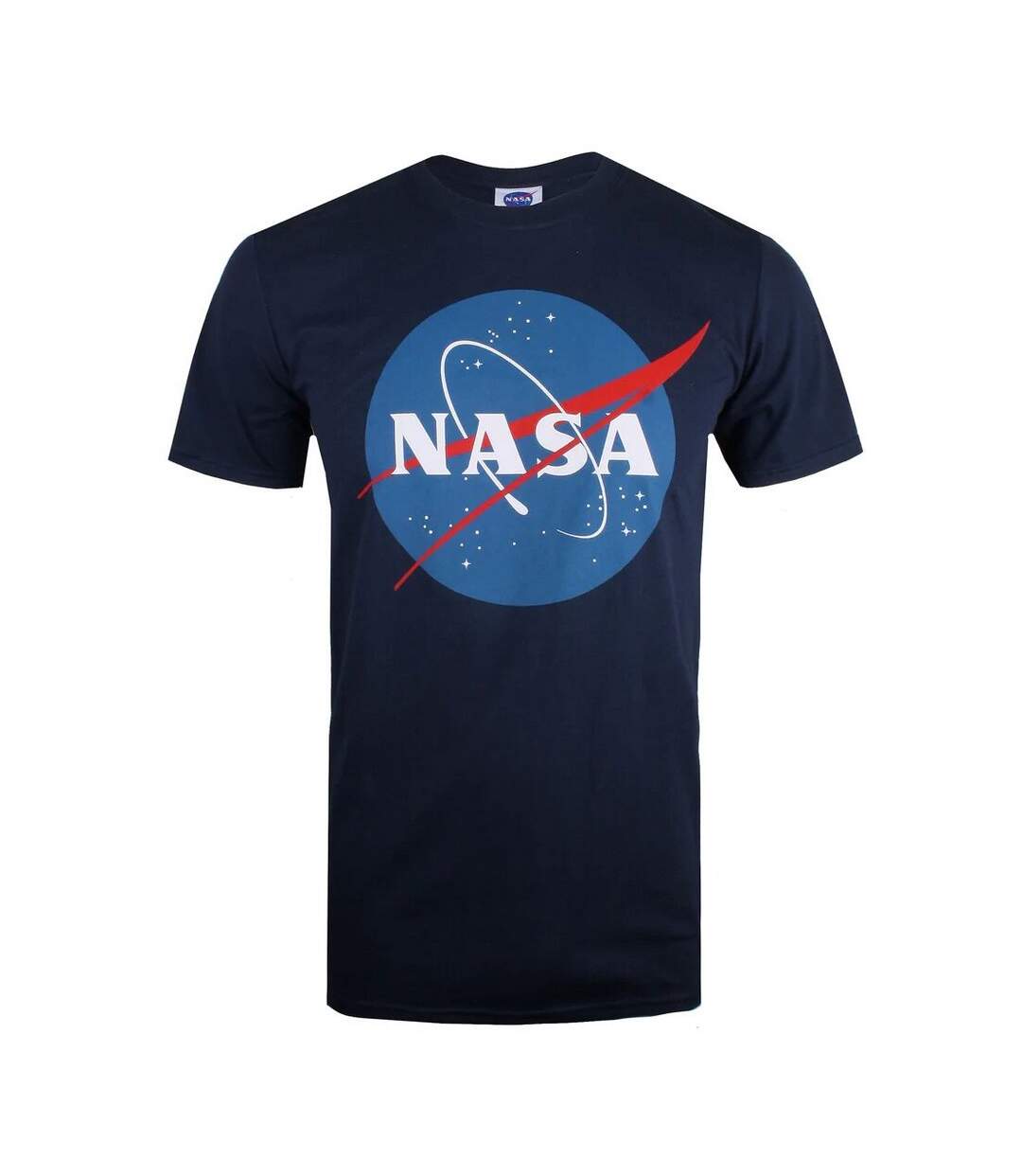 NASA T-Shirt Hommes Logo Cercle (Marine) - UTTV364