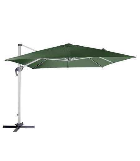Parasol déporté Rectangulaire Equador - L. 400 x l. 300 cm - Olive