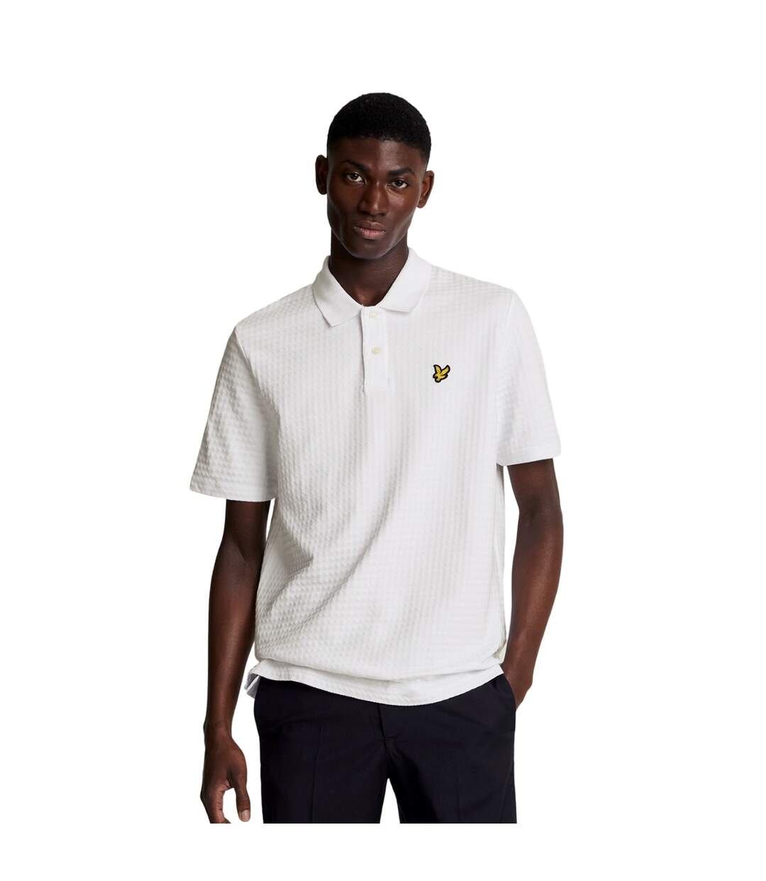 Polo homme blanc Lyle & Scott Lyle & Scott