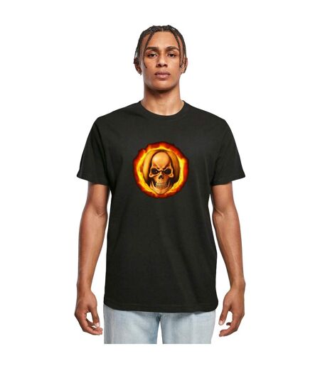 T-shirt Homme Sun Death Mort Du Soleil Noir Mister Tee