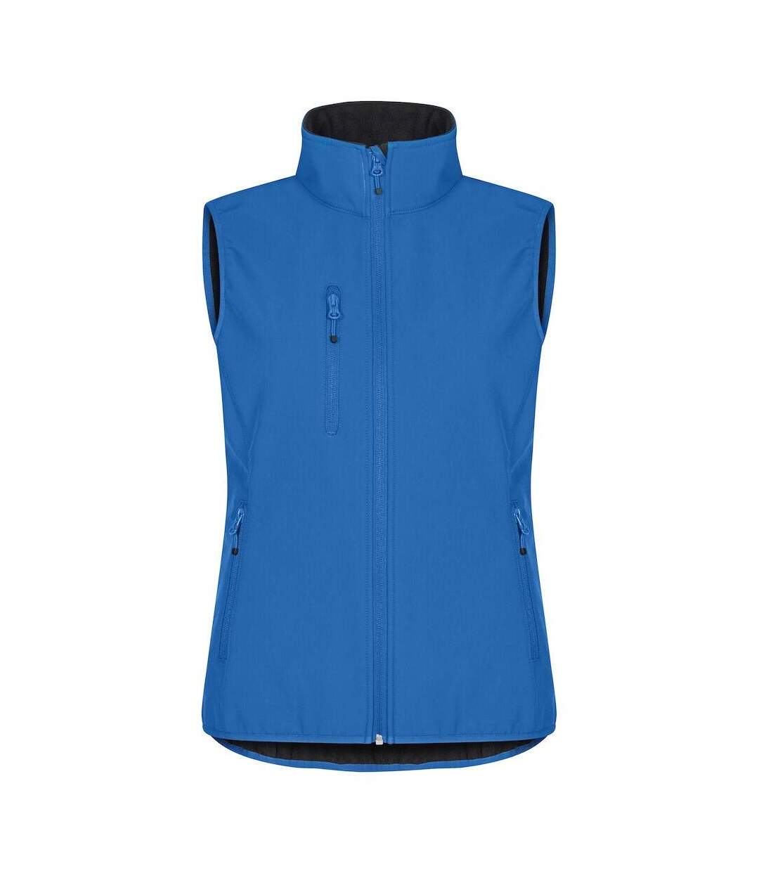 Womens/ladies classic softshell body warmer royal blue Clique-1