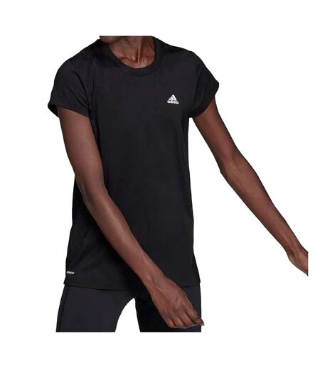 T-shirt designed to move colourblock femme noir / blanc Adidas
