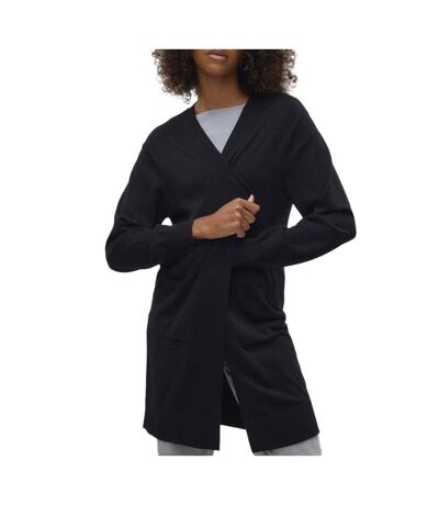 Gilet noir femme vero moda silje - l
