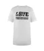 Womens/ladies Bold Logo T-shirt White Love Moschino-1