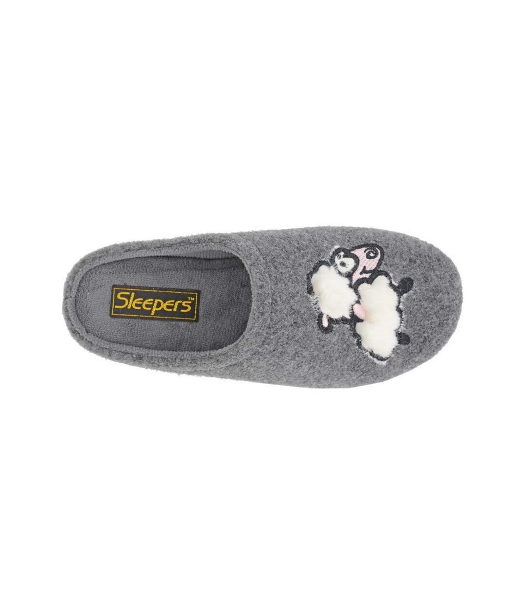 Chaussons suzie femme gris Sleepers-2